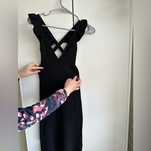 Black Dress from Bershka. Perfect for summer and any occasion.